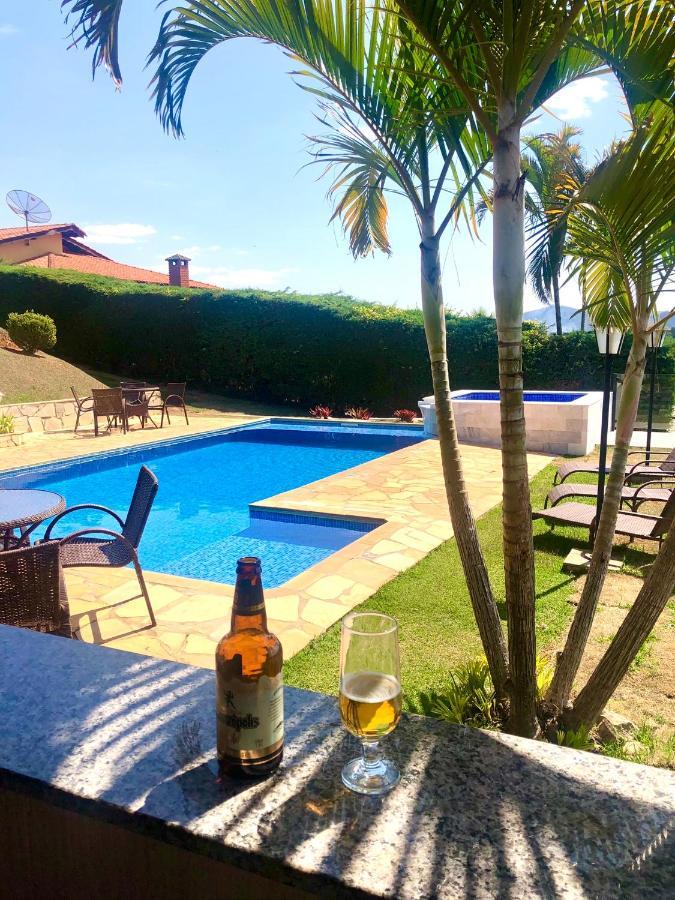 בום ז'זוס דוס פרדוס Chacara Tha&Thi Cond Fechado Wi Fi Spa E Pisc Aquececimento Solar מראה חיצוני תמונה