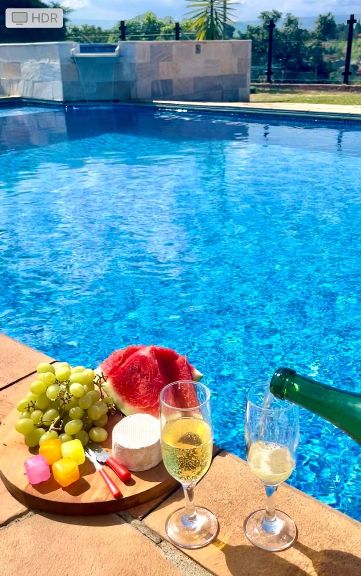 בום ז'זוס דוס פרדוס Chacara Tha&Thi Cond Fechado Wi Fi Spa E Pisc Aquececimento Solar מראה חיצוני תמונה