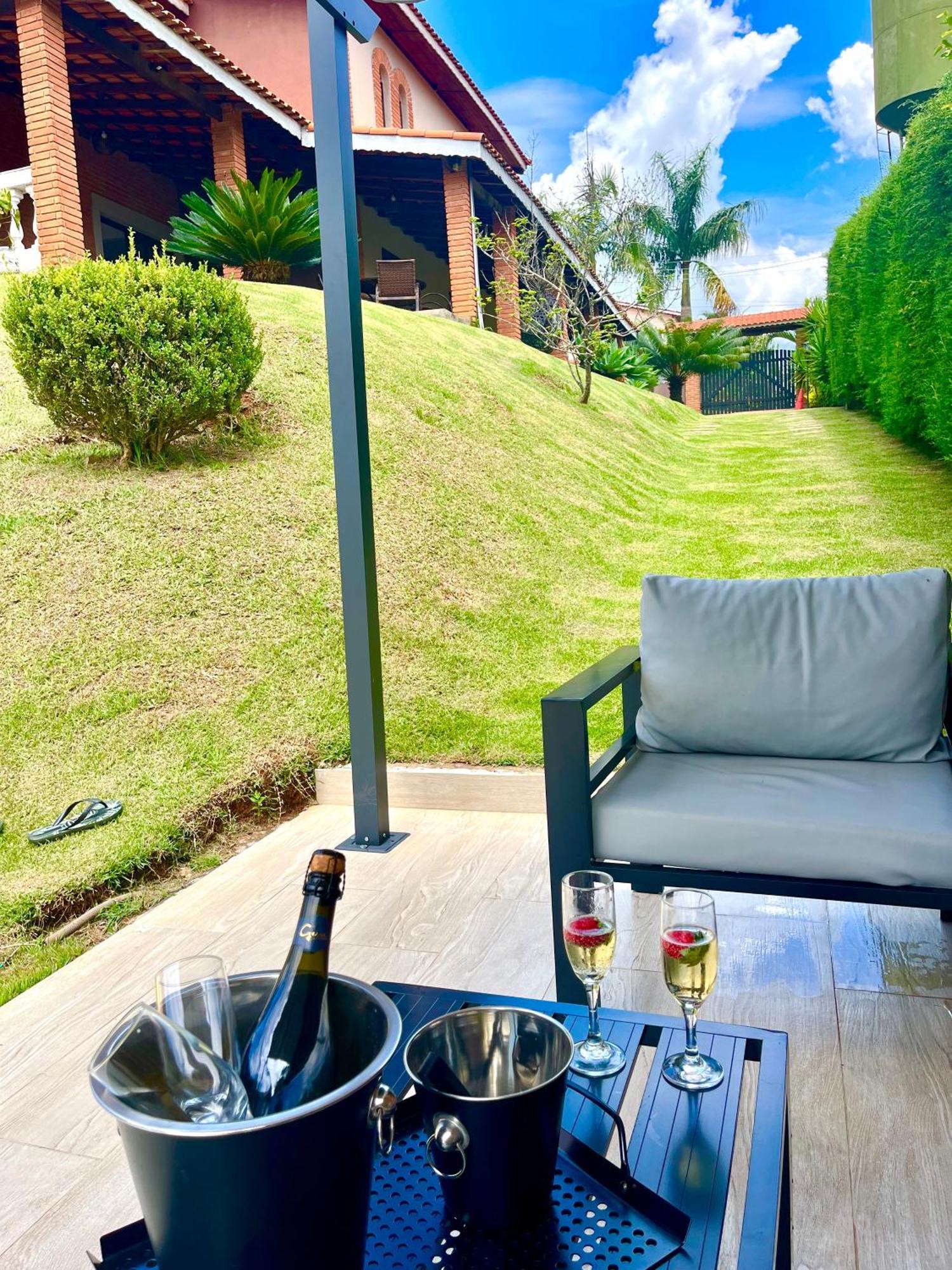 בום ז'זוס דוס פרדוס Chacara Tha&Thi Cond Fechado Wi Fi Spa E Pisc Aquececimento Solar מראה חיצוני תמונה